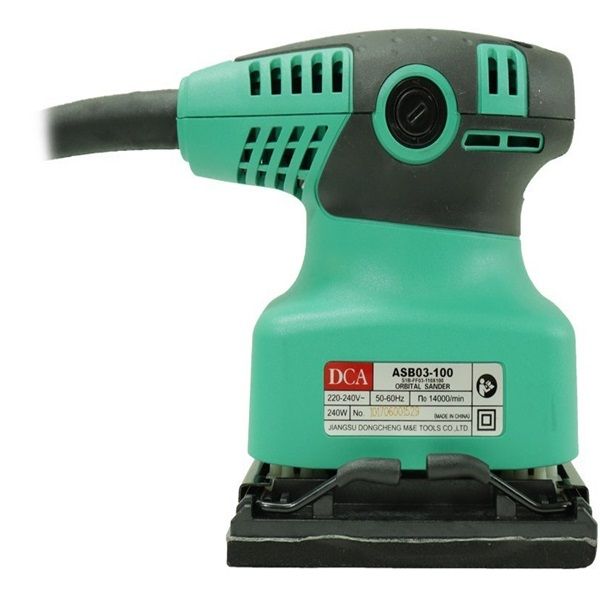 دستگاه سنباده زن دی سی ای مدل asb03 100 ا dca asb03 100 orbital sander